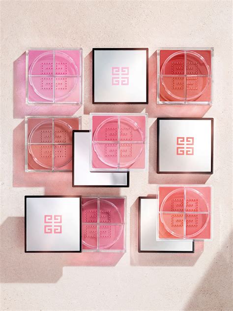 givenchy illuminating blush|Blush 4 colours .